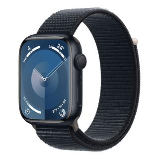 Buy Apple watch series 9 gps 41mm midnight aluminium case with midnight sport loop in Kuwait
