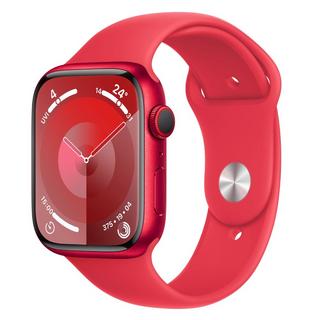 Buy Apple watch series 9 gps 41mm (product) red aluminium case with (product) red sport ban... in Kuwait