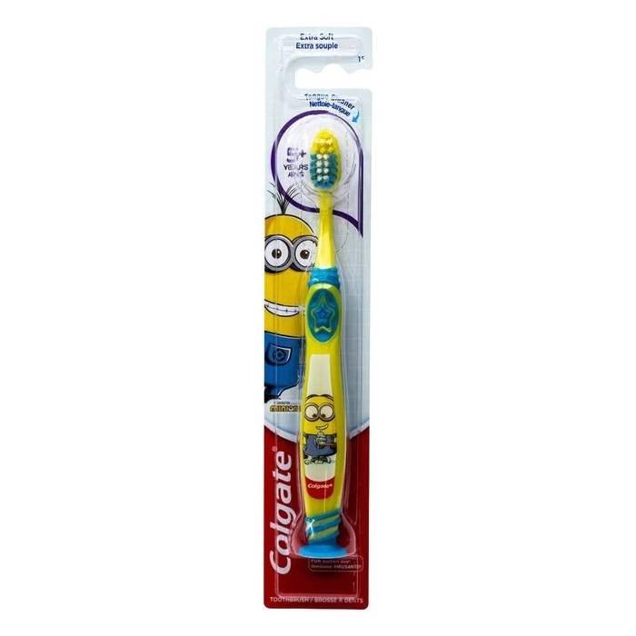 Colgate Minions Ultra Soft Toothbrush for Kids - Yellow
