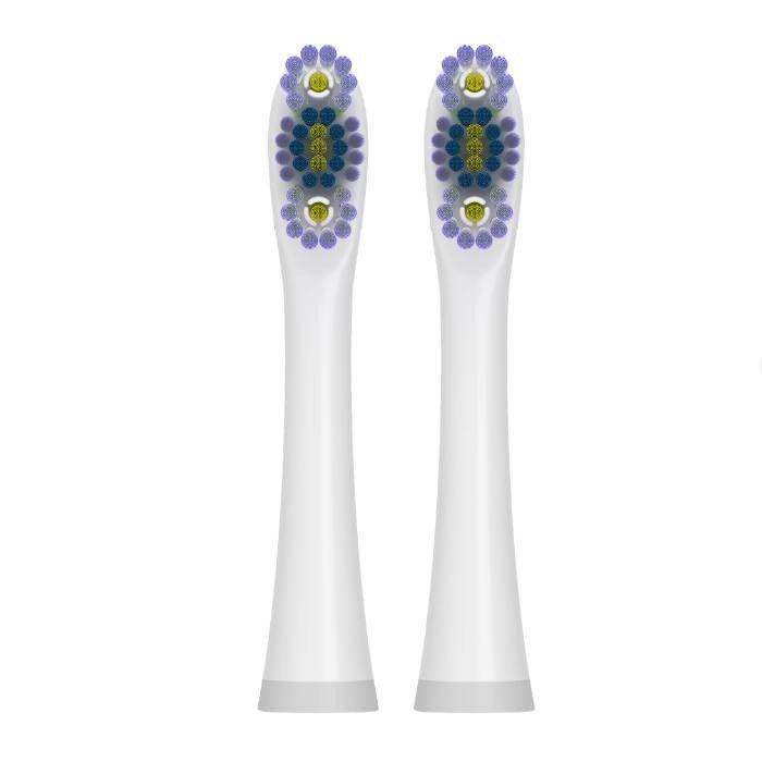 Buy Colgate 360 gum heath toothbrush heads – white in Kuwait
