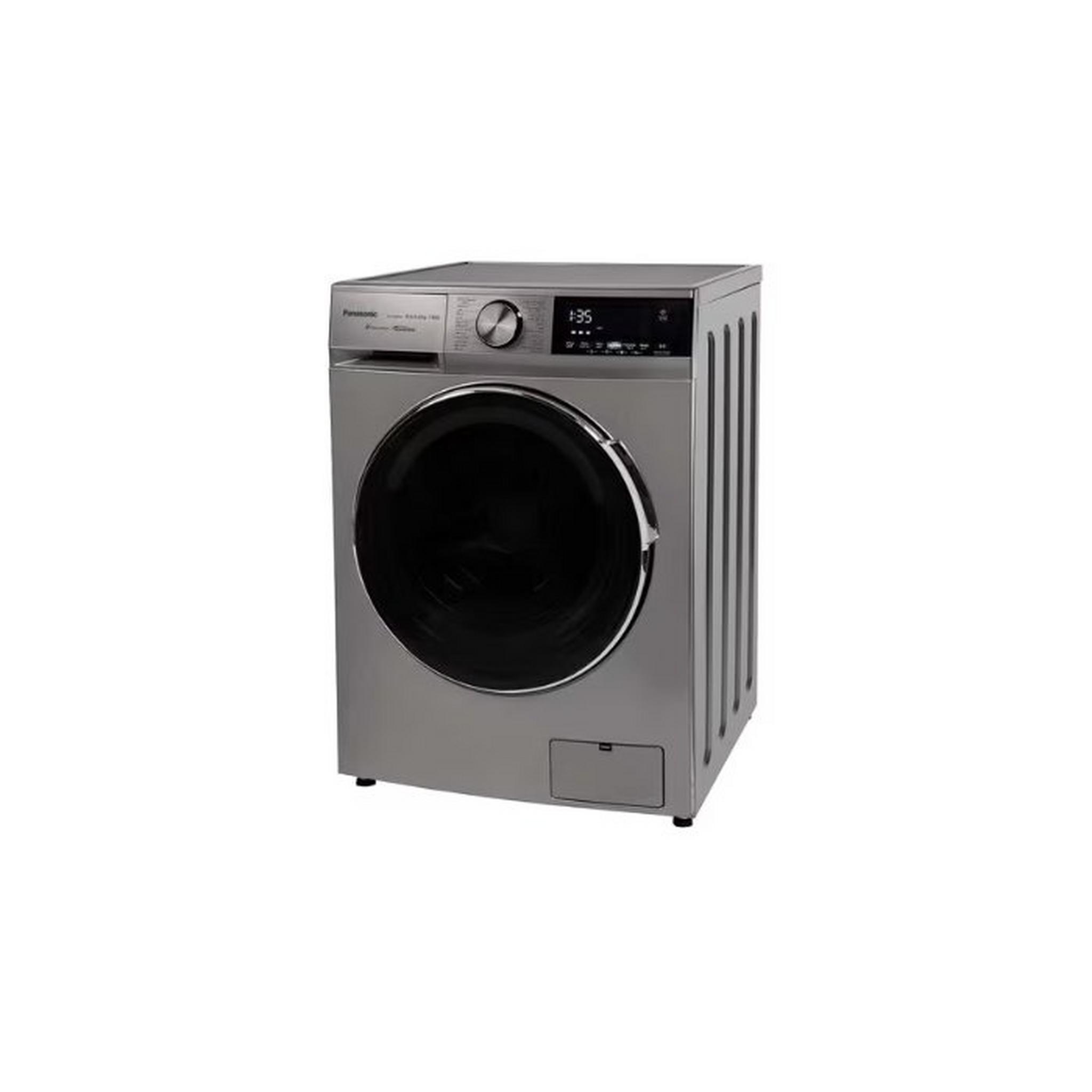 PANASONIC Front Load Washing, 12KG Washing Capacity, 8KG Drying Capacity, NA-S128M4LAS – Dark Silver