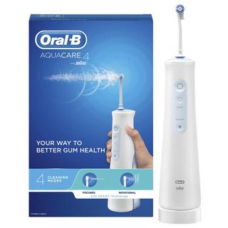 Buy Oral b waterflosser-4 portable irrigator power toothbrush, wtrflsr-4 - white in Kuwait