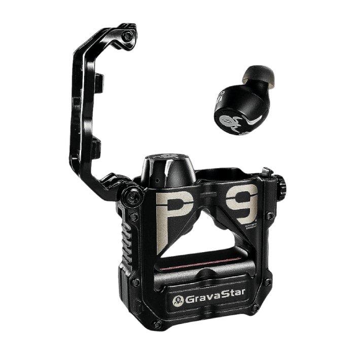 Gravastar Sirius Pro TWS Wireless Gaming Earbuds, 7.2mm, P9_BLK- Black