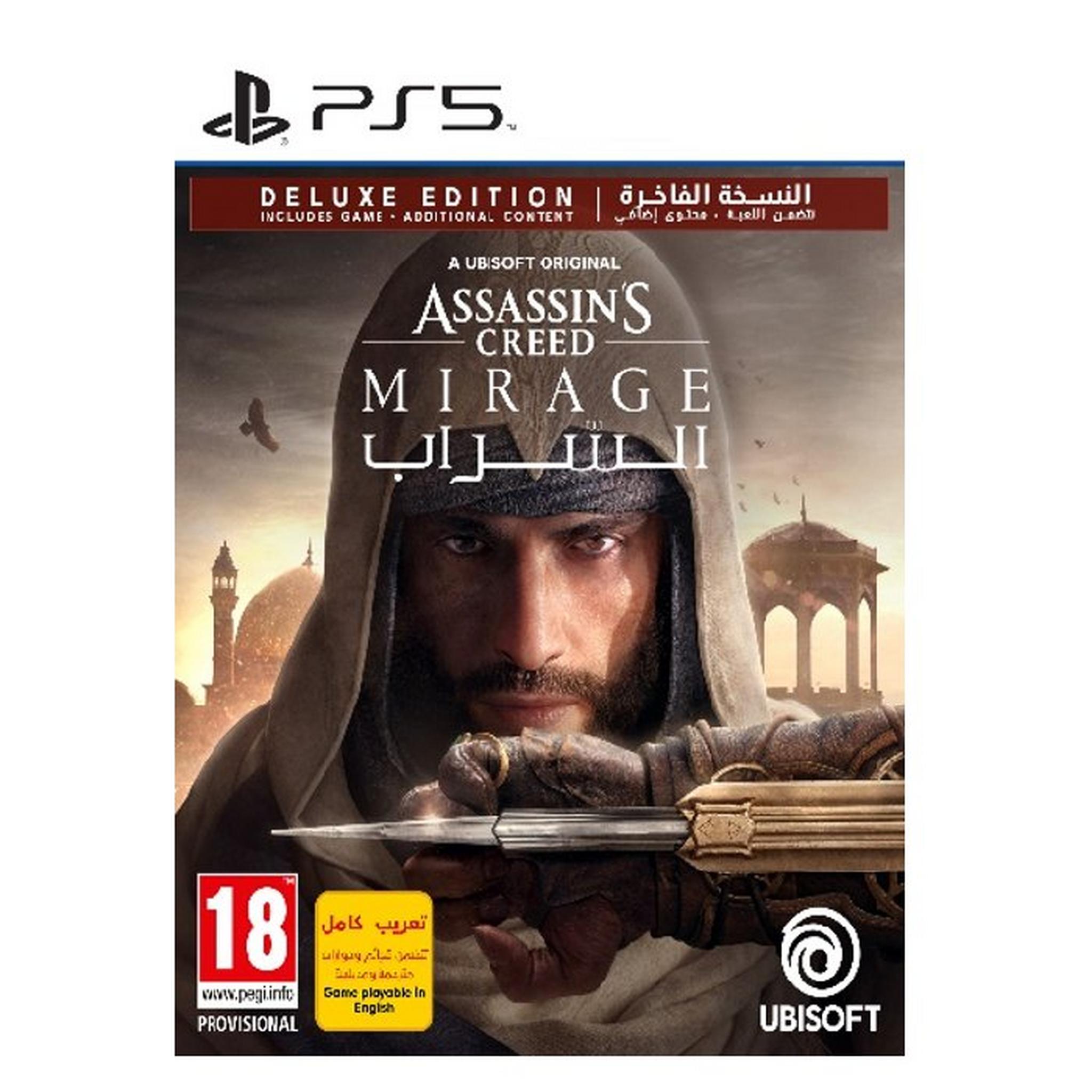 Assassins Creed Mirage Deluxe Edition Game – PlayStation 5
