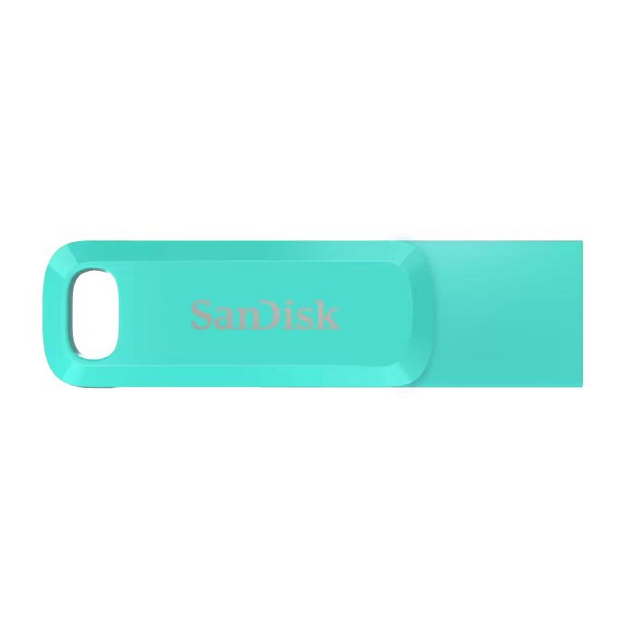 SanDisk Ultra Dual Go USB Type-C Flash Drive, 64G – Green