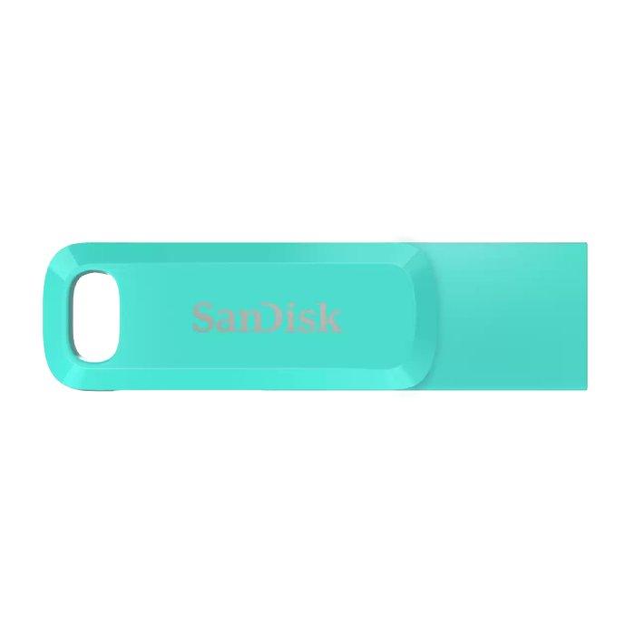 SanDisk Ultra Dual Go USB Type-C Flash Drive, 128G – Green