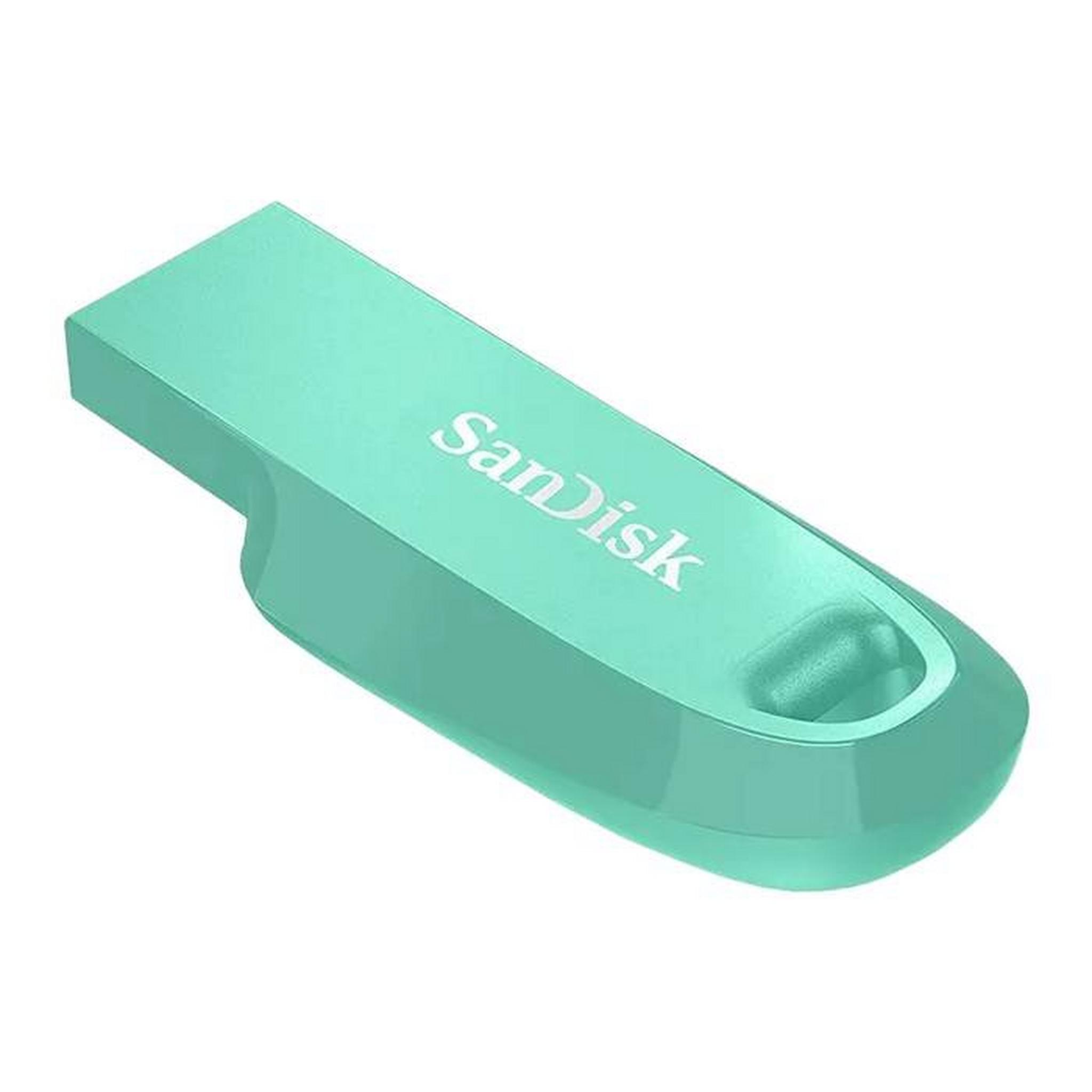 SanDisk 512GB Ultra Curve USB Type-A Flash Drive – Green