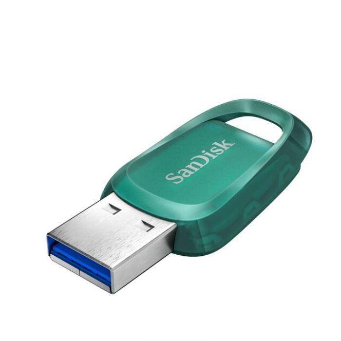 SanDisk 256GB Ultra Eco USB 3.2 Flash Drive, SDCZ96-256G-G46