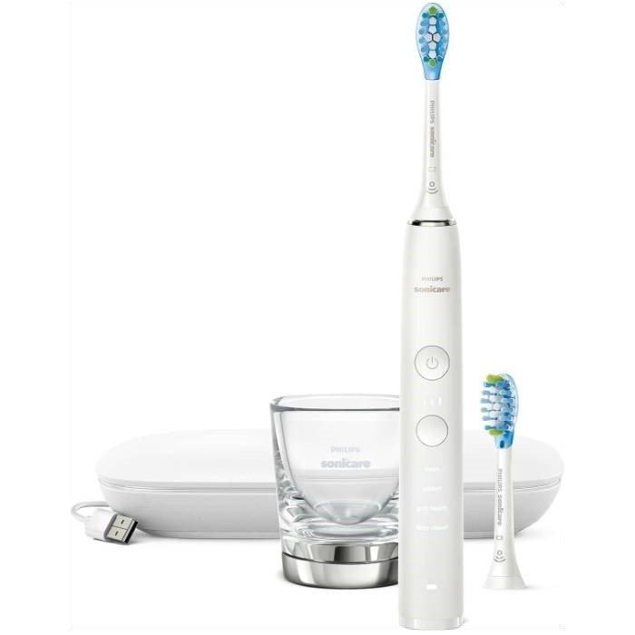 Philips Sonicare Diamond Clean 9000 Toothbrush, HX9913/17 - White