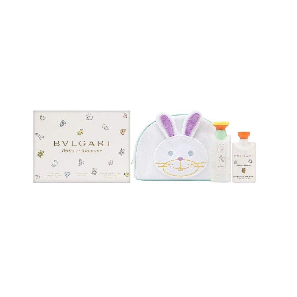 Bvlgari Petites A Mamans 3 Pieces Gift Set – EDT, Body Lotion, Toiletry Pouch