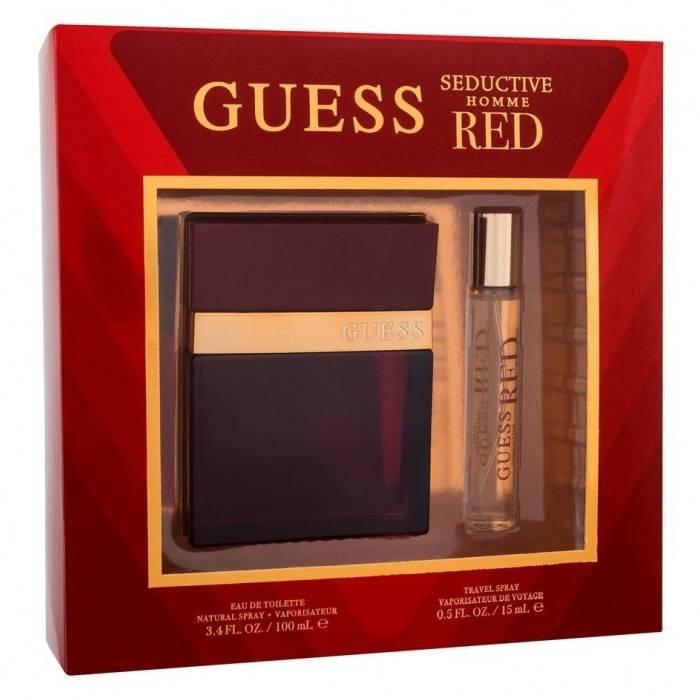 Guess Seductive Red 2 Pcs Set for Men- Eau De Toilette, 100ml + 15ml
