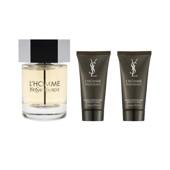 Yves Saint Laurent L'Homme 3Pcs EDT Gift Set For Men