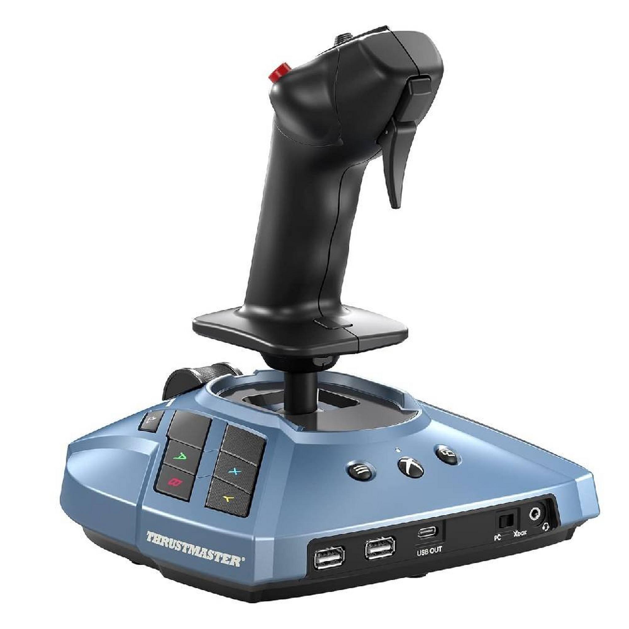 Thrustmaster TCA Captain Pack X Airbus Edition Sidestick and Quadrant for Xbox Series X|S & PC, TM-JSTK-CPTN-PACK - Blue