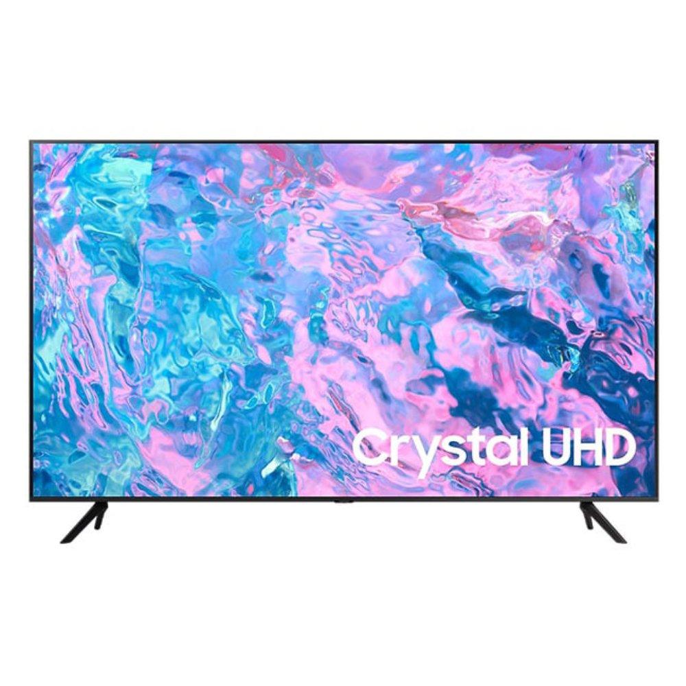 Buy Samsung cu7000 65-inch crystal uhd 4k smart tv, ua65cu7000uxzn - titanium gray in Kuwait