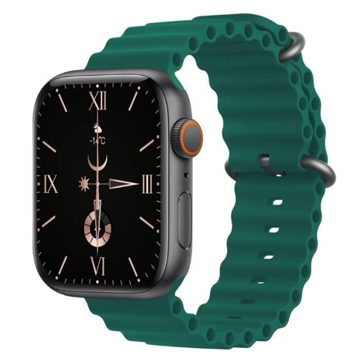 G-tab Watch FT 8, 51mm, Stainless-Steel Body, Silicon Starp  - Black