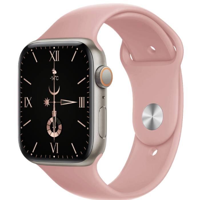 G-tab Watch FT 8, 51mm, Stainless-Steel Body, Silicon Starp - Gold