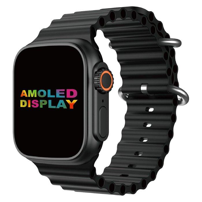 G-tab FT 8 Pro Smart Watch Amoled 2.02 Inch Display – Black