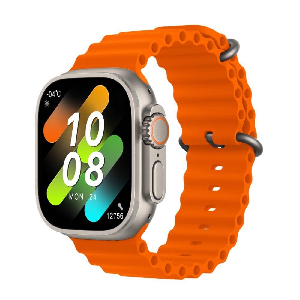 G-tab Watch FT 8 Pro, 51mm, Stainless-Steel Body, Silicon Starp - Orange