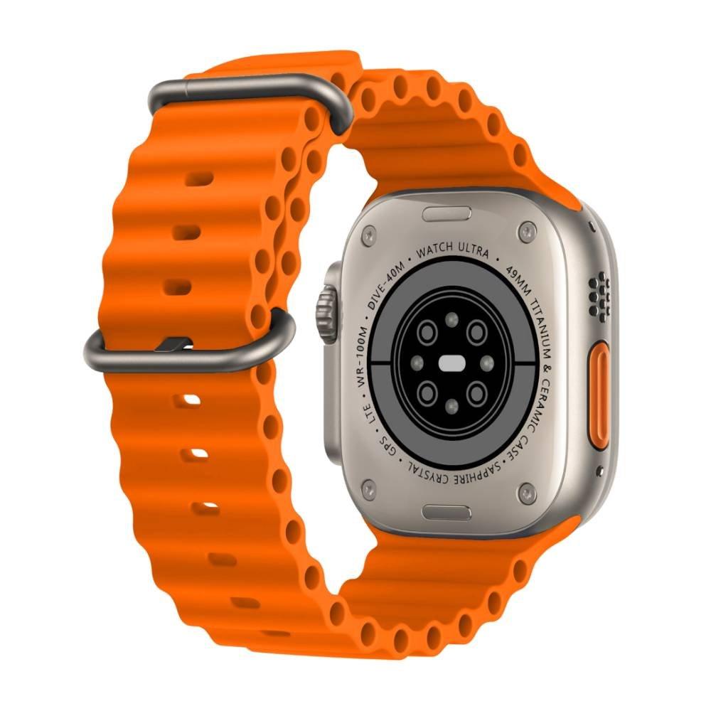 G-tab Watch FT 8 Pro, 51mm, Stainless-Steel Body, Silicon Starp - Orange