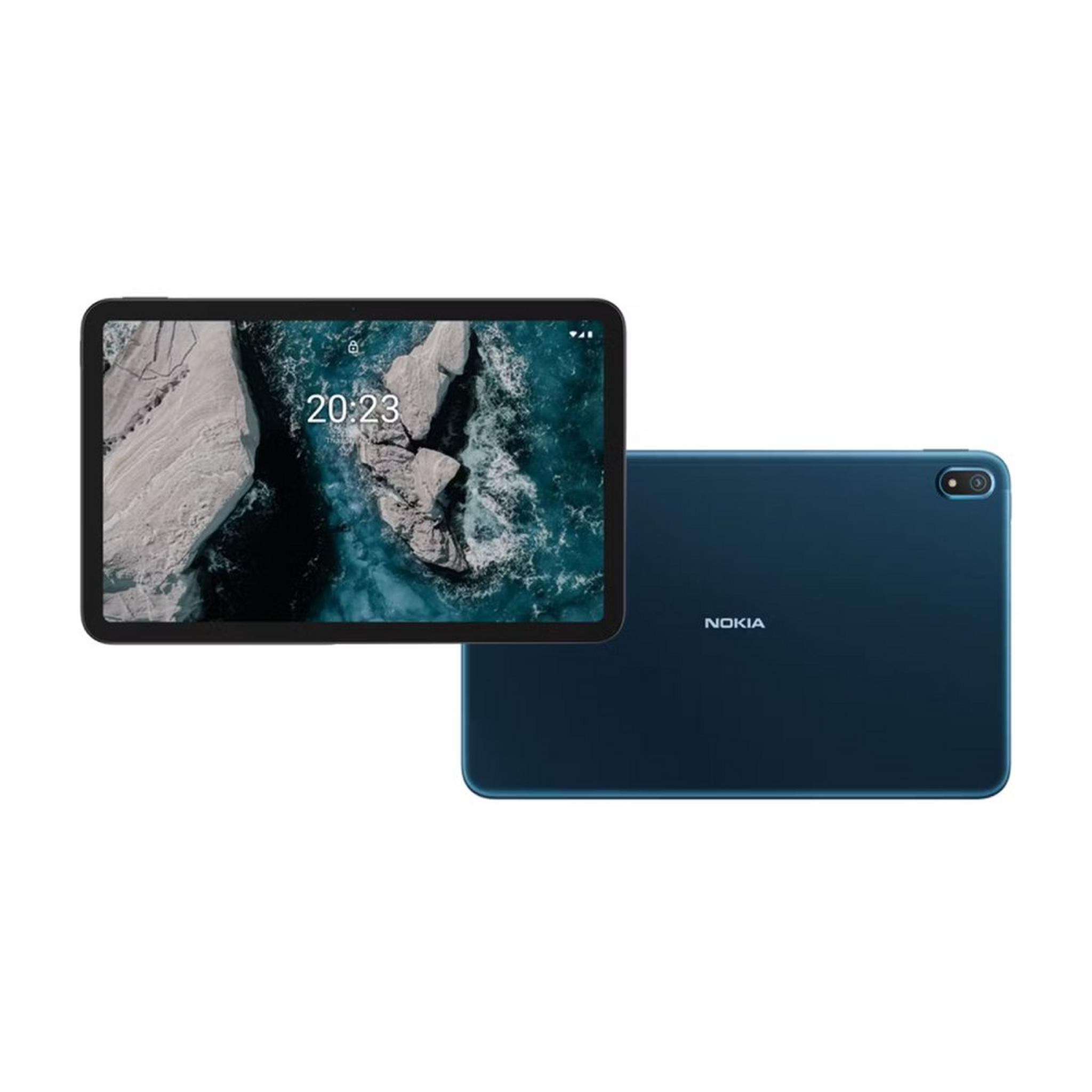 NOKIA T20 Tablet, 10.4-inch, 4GB RAM, 64GB, LTE, NOKIA T20-LTE – Ocean Blue