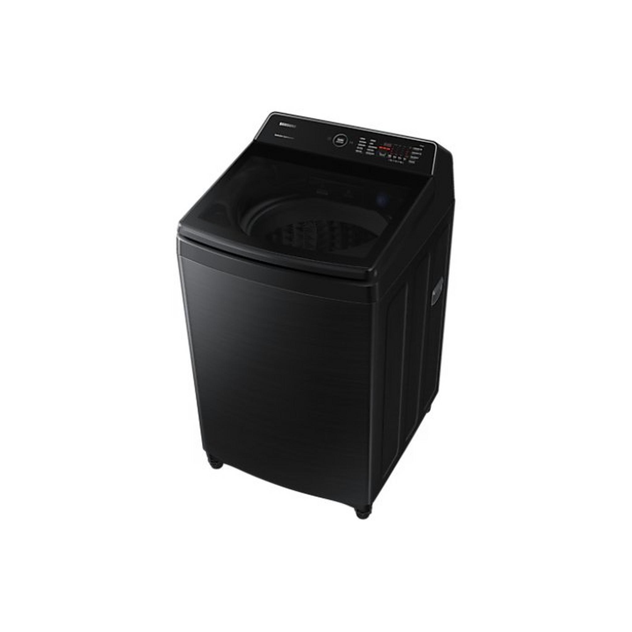 SAMSUNG Top Load with Ecobubble Washing Machine, 19KG, WA19CG6745BVSG – Black