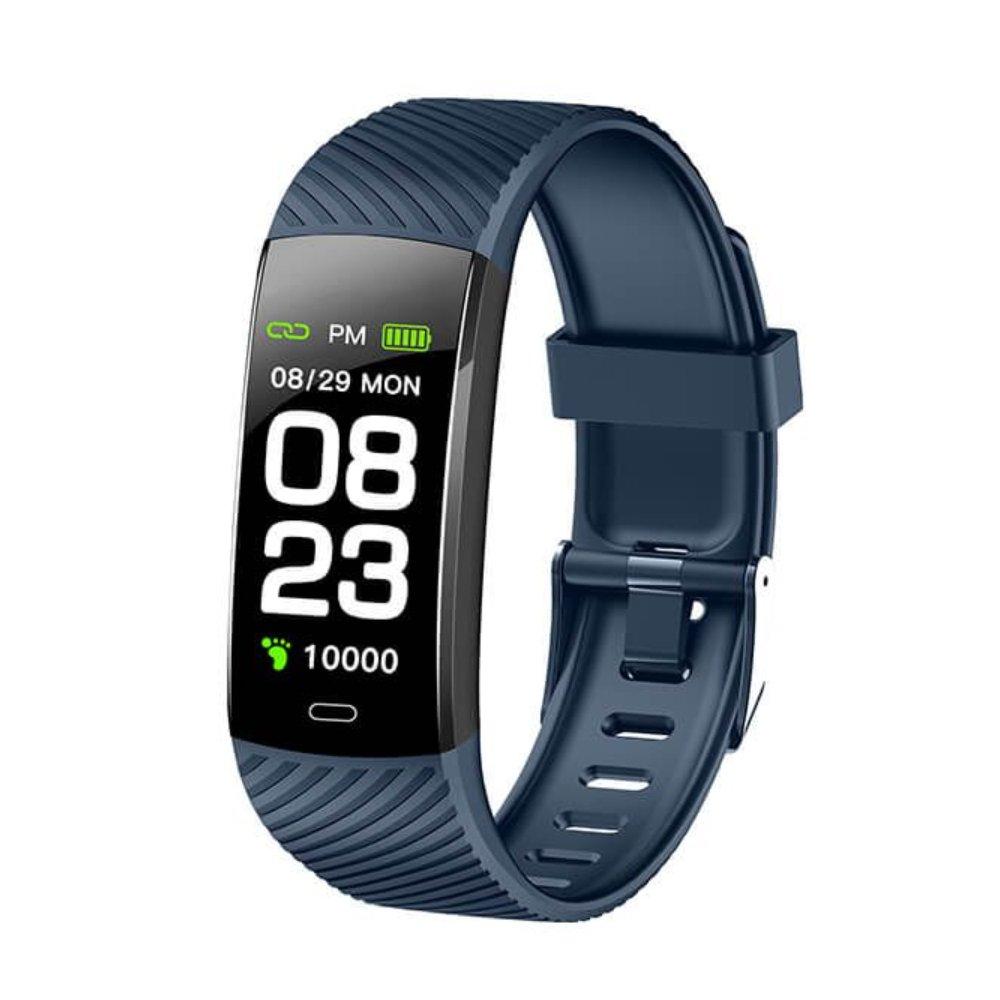 سوار اللياقة الذكي W611 من جي تاب - أزرق