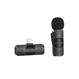 Buy Boya ultracompact 2. 4ghz wireless microphone, lightning port, by-v1 – black in Kuwait