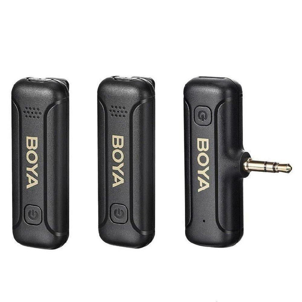 Boya Ultracompact 2.4GHz Wireless Microphone, USB-C Port, BY-WM3T2-M2 - Black