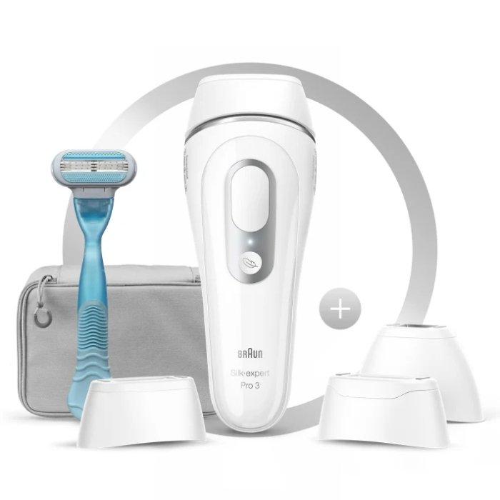 Braun Silk-expert Pro 3 Laser Hair Remover, PL3221 - White