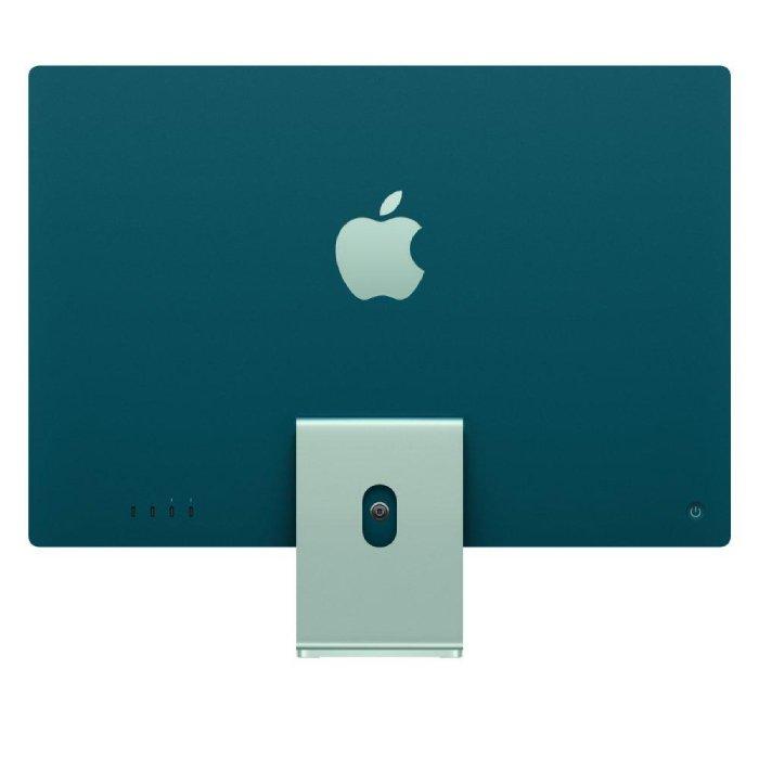 Apple iMac All-In-One Desktop (2023), M3 Processor, 8GB RAM, 256GB SSD, 24-inch 4.5K Retina Display, Touch ID, macOS Sonoma, MQRN3AB/A - Green