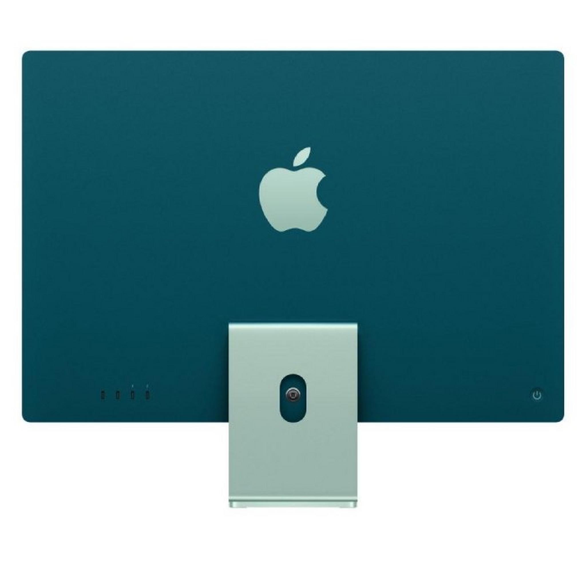 Apple iMac All-In-One Desktop (2023), M3 Processor, 8GB RAM, 512GB SSD, 24-inch 4.5K Retina Display, Touch ID, macOS Sonoma, MQRP3AB/A - Green