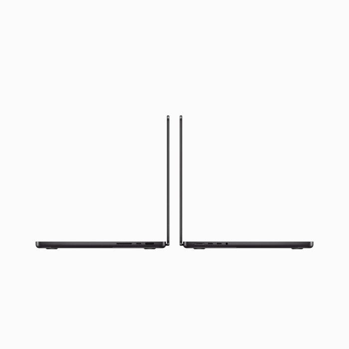 لابتوب ماك بوك برو من أبل، معالج ام 3 ماكس، 36 جيجابايت رام، 1 تيرابايت اس اس دي، مقاس 14.2 بوصة، نظام تشغيل ماك او اس سونوما، MRX53AB/A – أسود فلكي