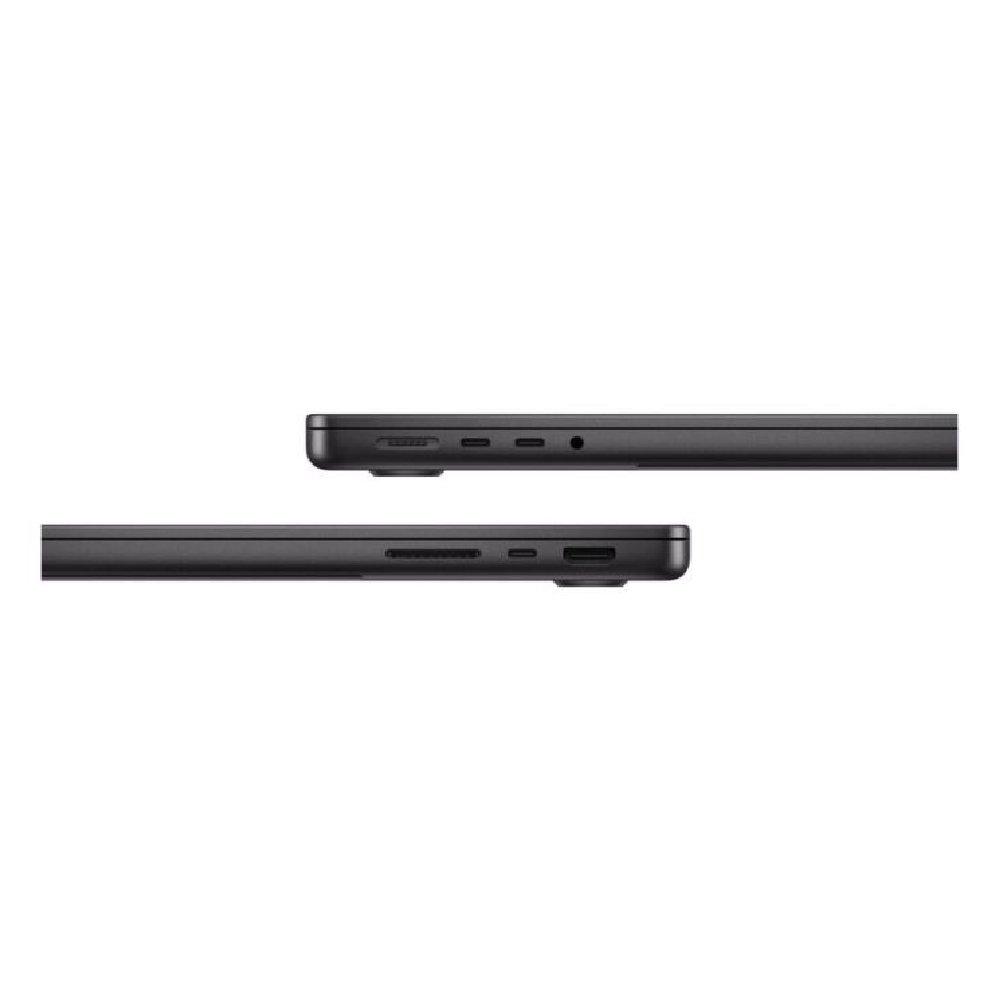 لابتوب أبل ماك بوك برو ام 3 ماكس، رام 48 جيجابايت، 1 تيرابايت اس اس دي، مقاس 16 بوصة، MUW63AB/A - أسود