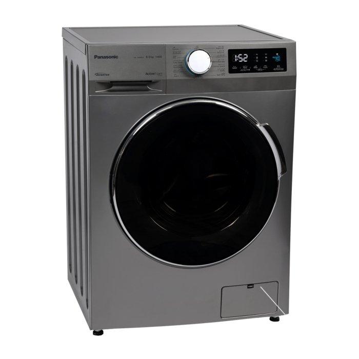 Panasonic Front Load Washing Machine, 8kg Washer Capacity, NA-148MG4WAS – Silver