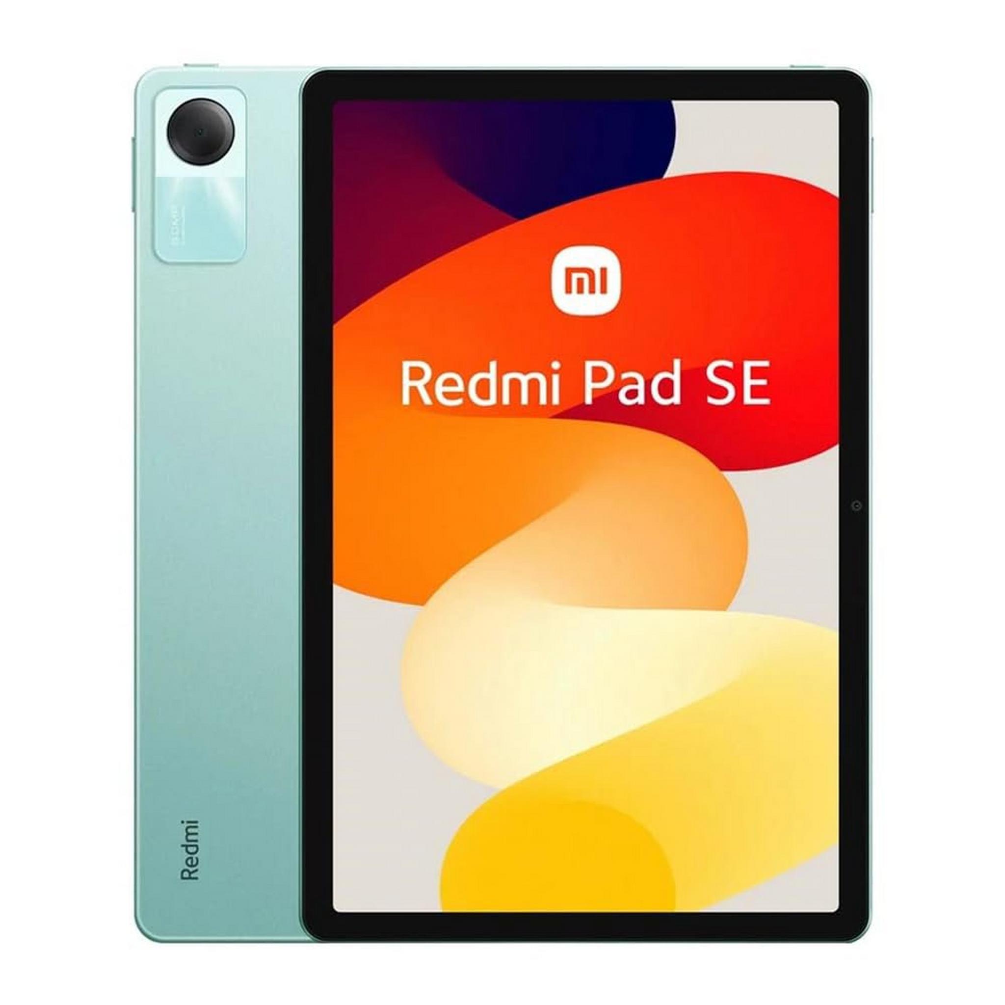 XIAOMI Redmi PAD-SE Tablet, 11-inch, 8GB RAM, 256GB, Wi-Fi, VHU4582EN- Mint Green