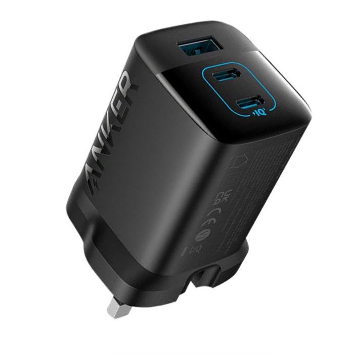 Anker 366 Prime 67W GaN Wall Charger (3 Ports), A2674K11 – Black