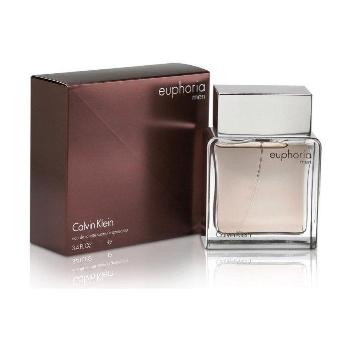 عطر كالفن كلاين يوفوريا 100 مل + عطر دافيدوف كول ووتر 125 مل للرجال، EUPH EDT