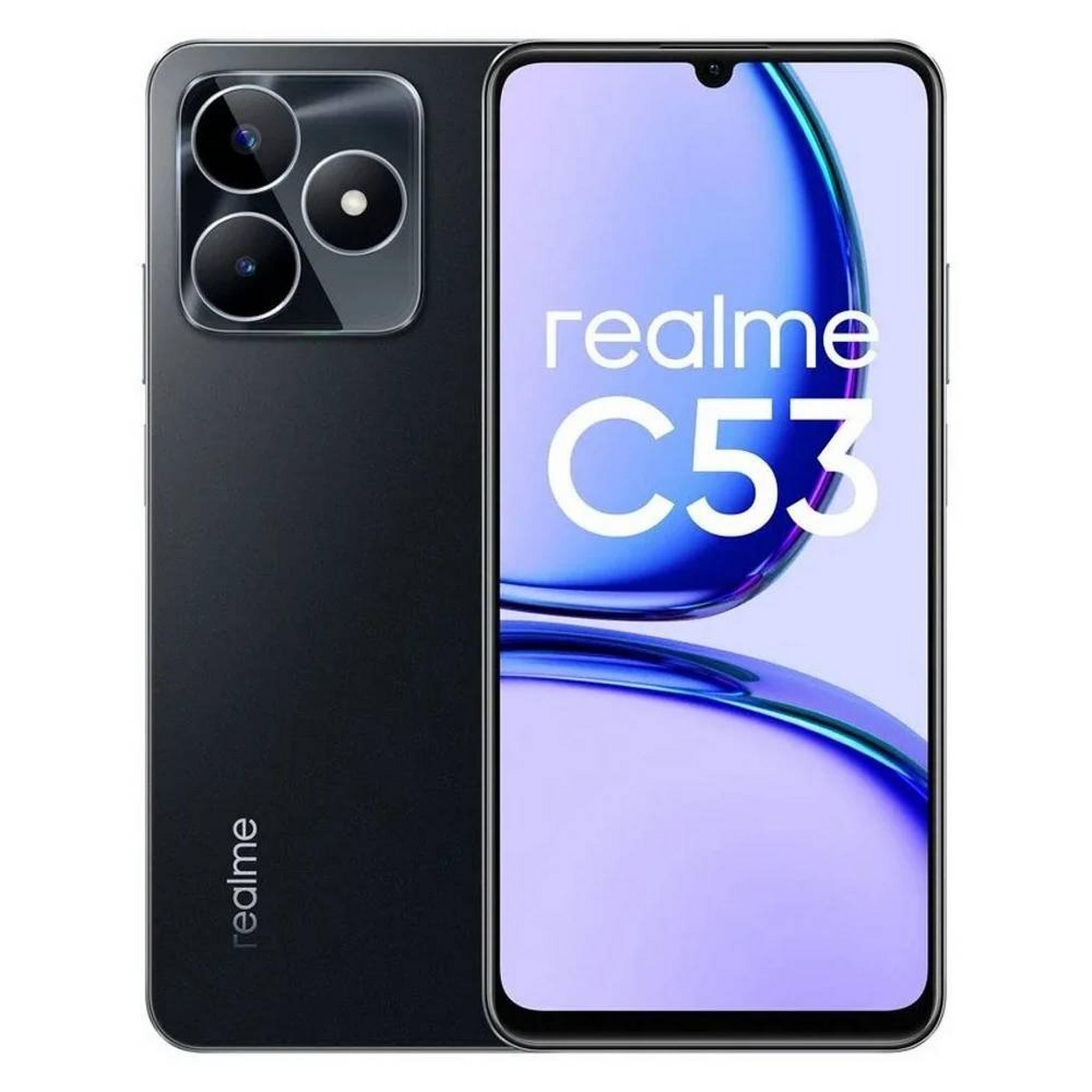 Realme C53 Phone, 6GB RAM, 128GB, 6.74-inch – Black