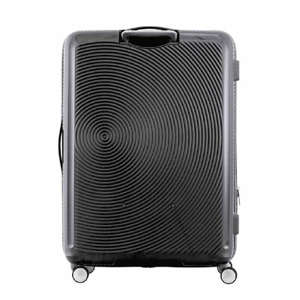 حقيبة سفر كوريو بجوانب صلبة وعجلات دوارة من أمريكان توريستر، مقاس 80 سم، AO8X09025– أسود