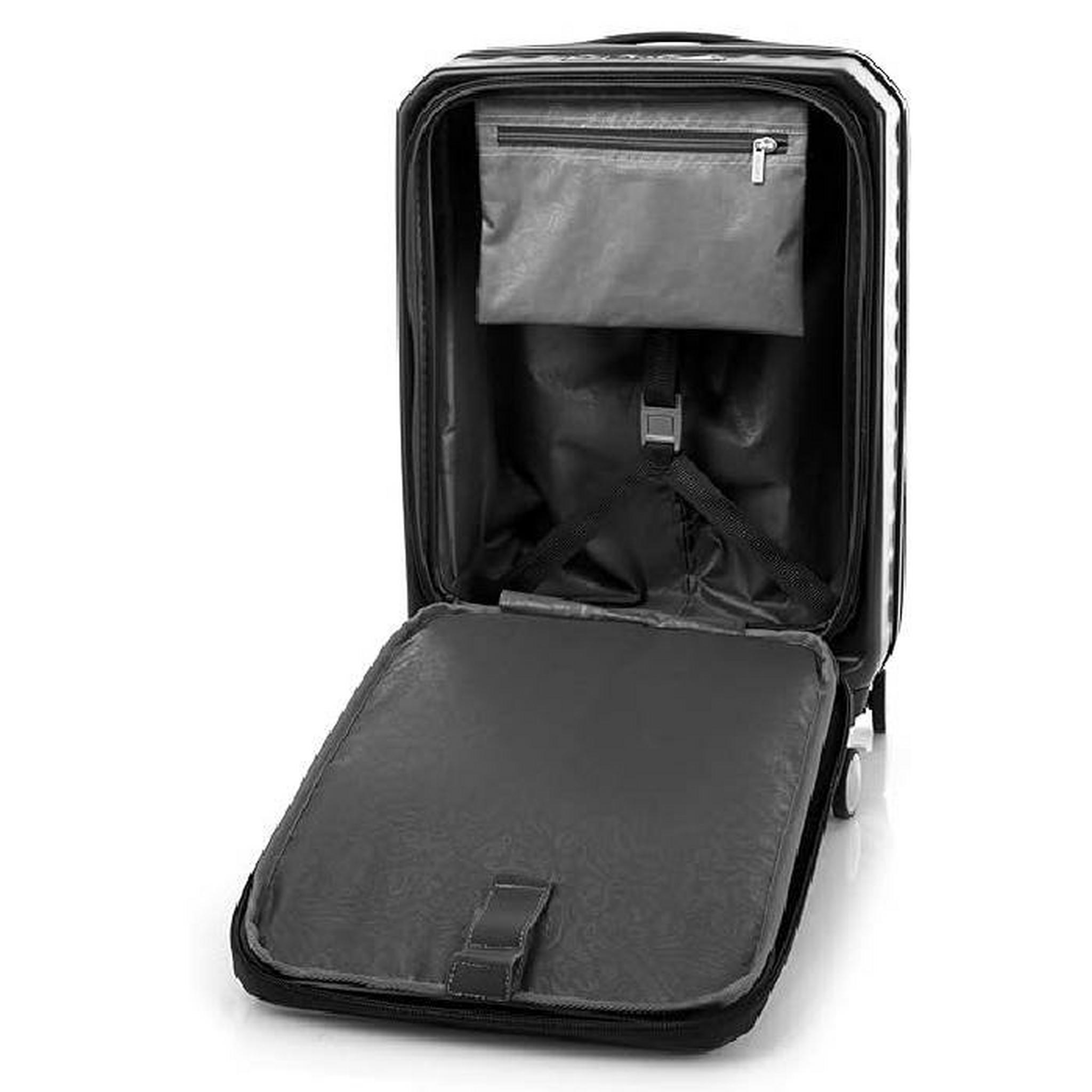 American Tourister 54cm Spinner Frontec Hard Luggage - Black
