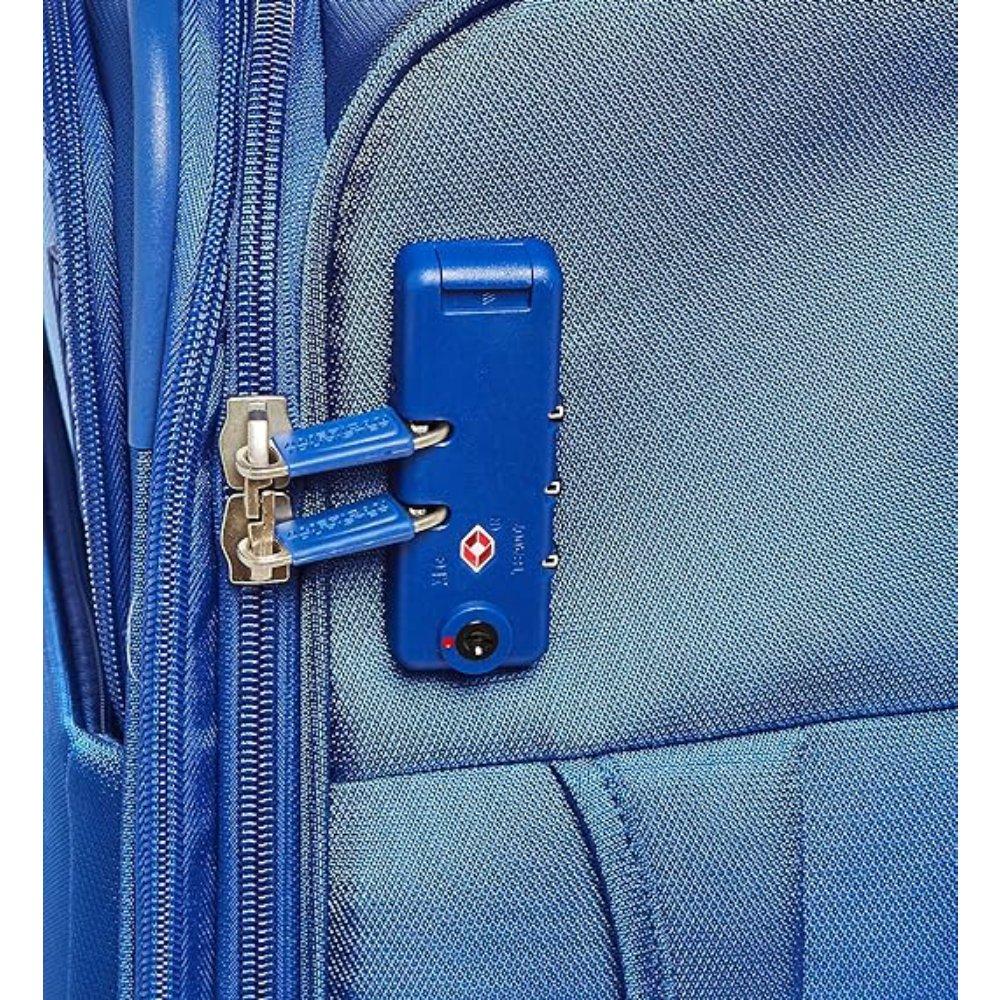 American Tourister Majoris Soft Cabin Luggage Trolley Bag (Set Of 3), 59+70+81CM, LE1X01007– Blue