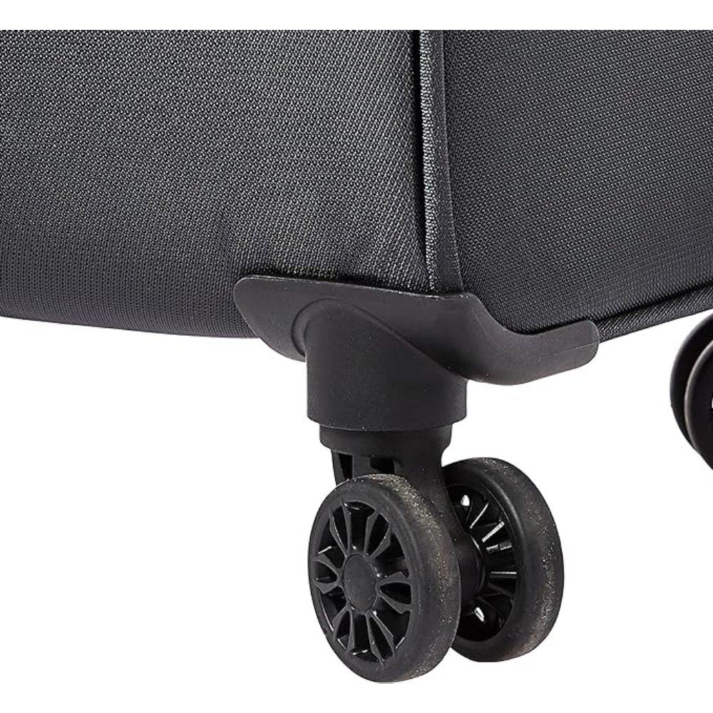 American Tourister Majoris Soft Cabin Luggage Trolley Bag (Set Of 3), 59+70+81CM, LE1X09007 – Black