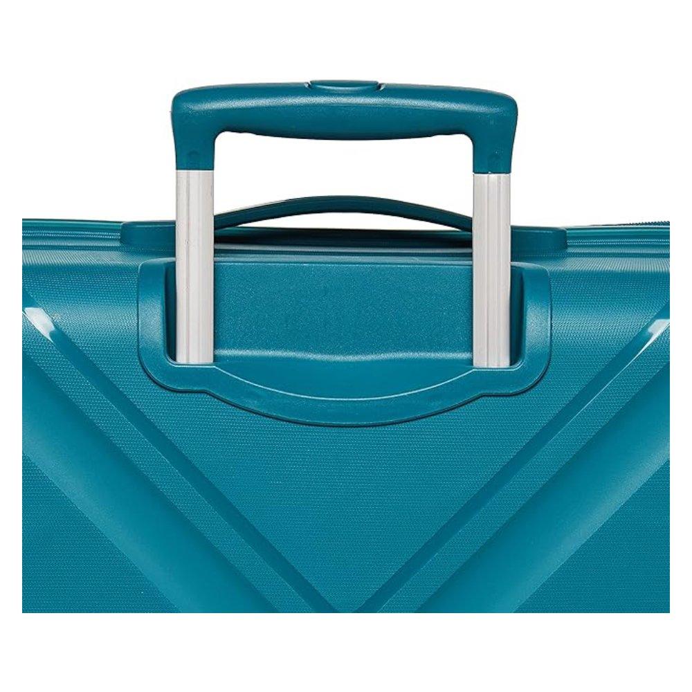 American Tourister Kross Hard Luggage Trolley Green Xcite