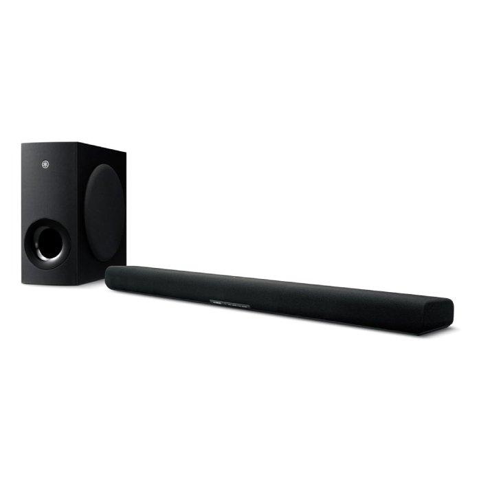 Yamaha Dolby Atmos Sound Bar with Wireless Subwoofer, 200W, SR-B40A – Black