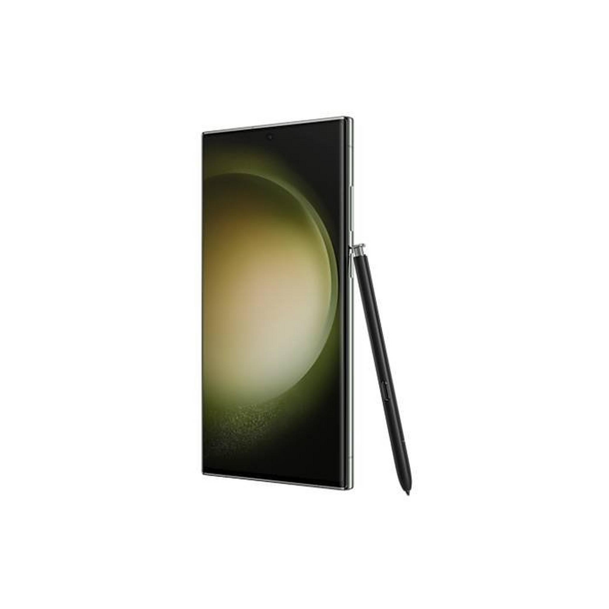 Samsung Galaxy S23 Ultra Phone, 6.8-inch, 12GB RAM, 256GB, SM-S918BZGCMEA - Green