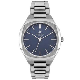 Buy Beverly hills polo club men’s watch, analog, 40mm, bp3023x. 390 – silver in Kuwait