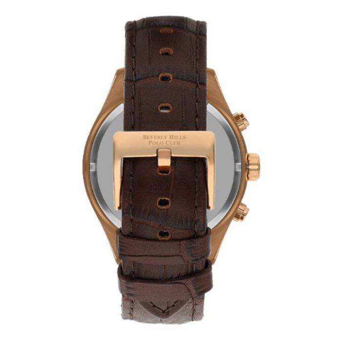 Beverly Hills Polo Club Men’s Watch, Chrono, 44mm, BP3504X.432 – Brown