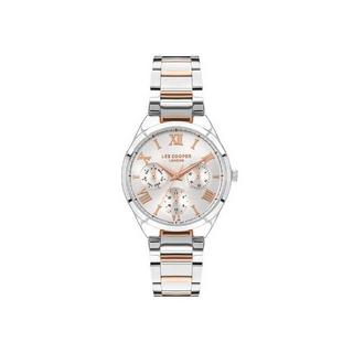 Buy Lee cooper dial watch for women, chronograph, 36mm, metal strap, lc07456. 530 – silver/... in Kuwait