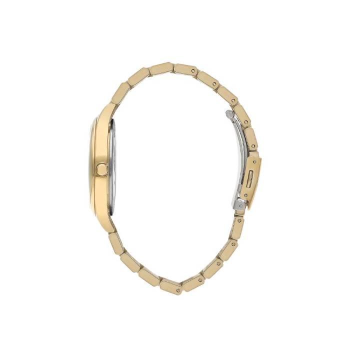 Lee Cooper Dial Watch for Women, Analog, 36mm, Metal Strap, LC07568.110 – Gold