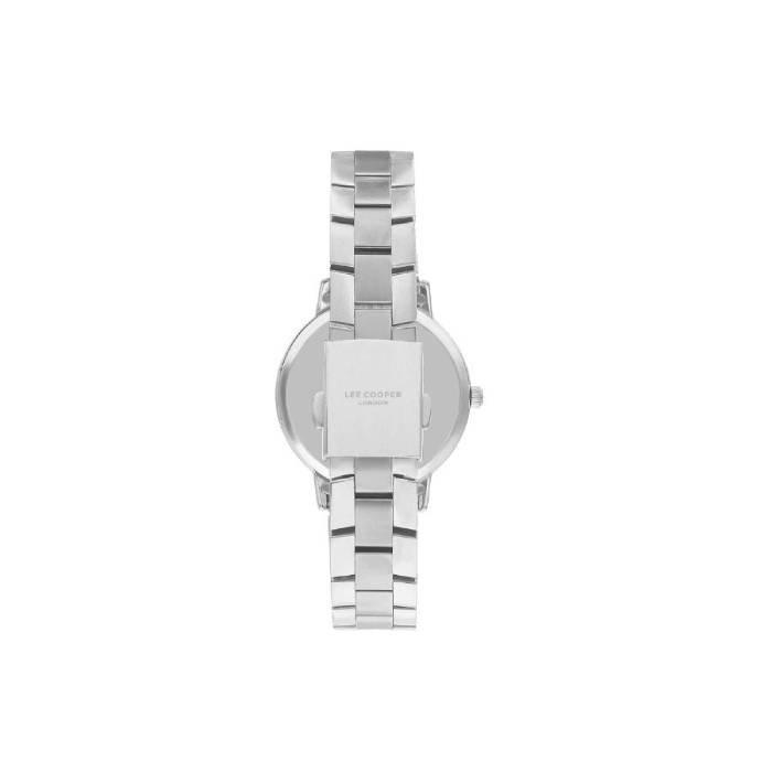 Lee Cooper Dial Watch for Women, Analog, 35mm, Metal Strap, LC07580.390 – Silver